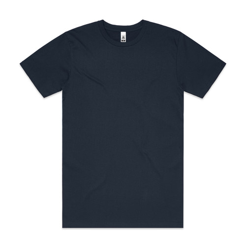 NAVY block-tubular-tee-navy